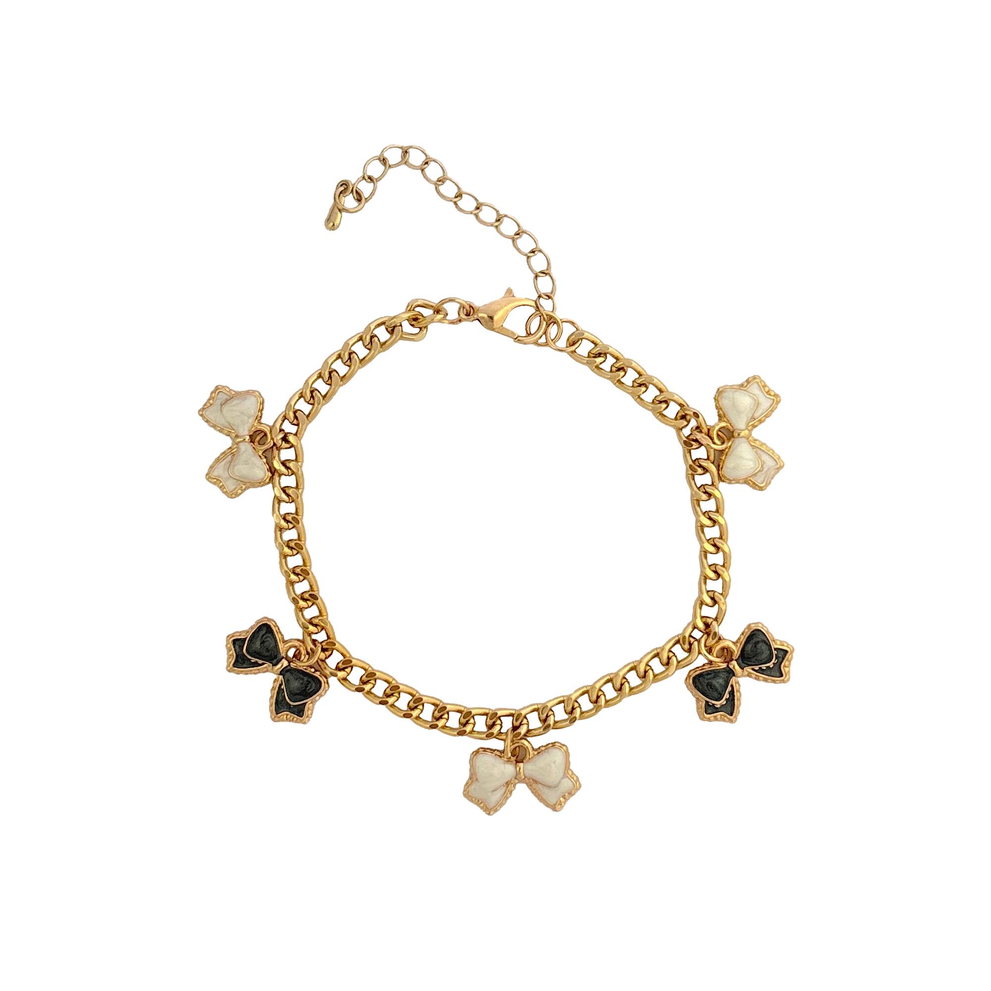 Blue Moon Studio™ Black Metal Bow Charms, 4ct.